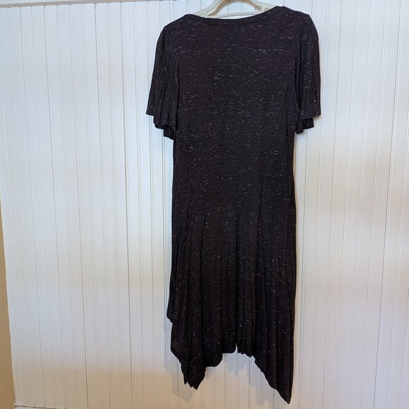 Anthropologie Dolan Left Coast Melanie boho dress EUC in plum size L - Picture 3 of 8